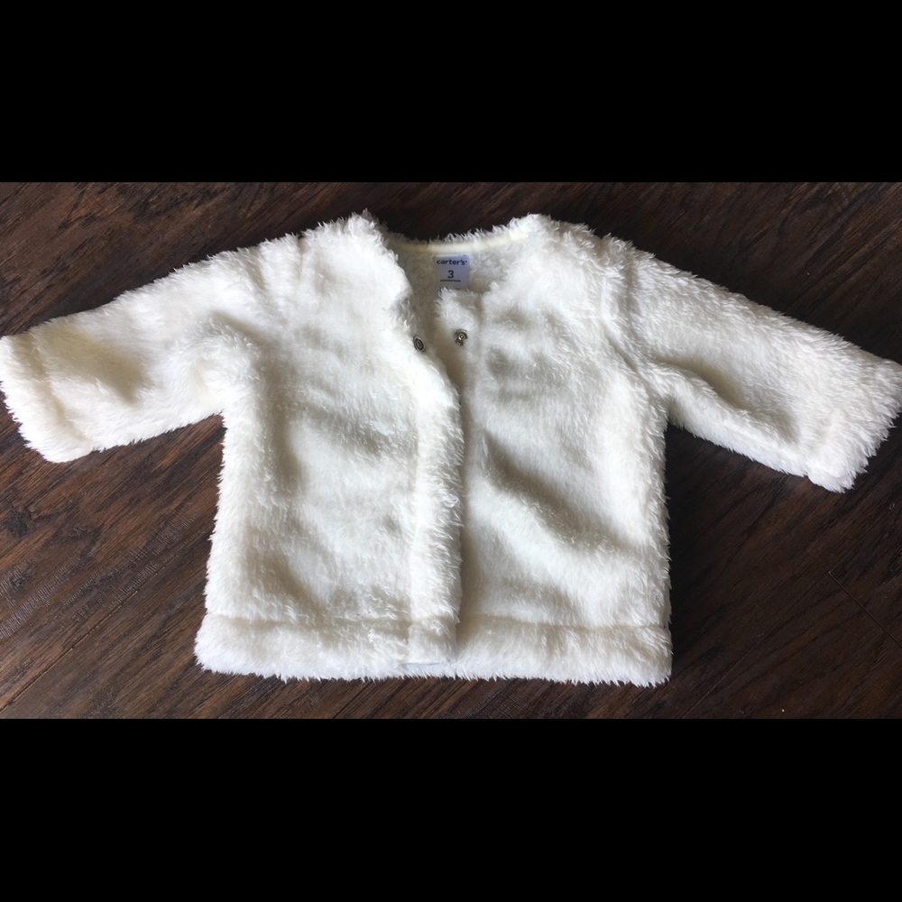 Carters 3m Faux Fur Jacket
